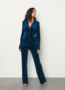 Pants | Velour Tencel | Rylee Velvet | Sapphire Velvet - shop_name