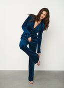 Pants | Velour Tencel | Rylee Velvet | Sapphire Velvet - shop_name