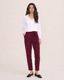 Hose | Bonded-Travelqualität | Hita | Merlot