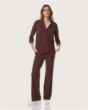 Pantalon | Comfort Travel | Masami | Merlot