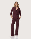 Pants | Comfort Travel | Masami | Merlot