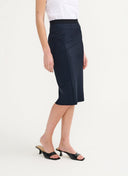 Skirt | Pencil | Travel Jersey | Nosi | Black - Blue - shop_name