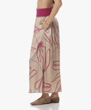 Skirt | Satin Viscose Dessin | Kana Dessin | pinstripe petal - shop_name