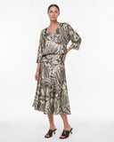 Rok | Satin Viscose Dessin | Rikana | Butterfly