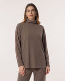 Top | Pique Travel | Cobi Pique | Cacao Brown Structure