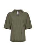 Top | Regular Travel | Nui | Dusky Green - shop_name