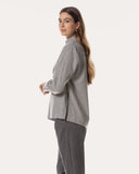 Top | Flanel Wool | Qurai | Pearl Grey