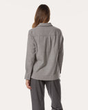 Top | Flanel Wool | Qurai | Pearl Grey