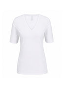 V-Neck | T-Shirt | Travel Jersey | Lyo | White
