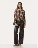 Blouse | Viscose | Lihana | Espresso Splash