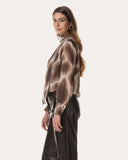 Blouse | Viscose | Lihana | Espresso Splash