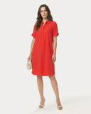 Jurk | Regular Travel | Veona | Poppy Red