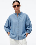 Bluse | Baumwoll | Bise | chambray