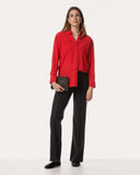 Blouse | Recycled Regular Travel | Mikuya | Spicy Red