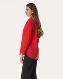 Blouse | Recycled Regular Travel | Mikuya | Spicy Red