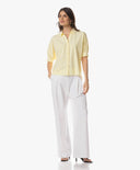 Bluse | Regular-Travelqualität| Gomy | Light Yellow