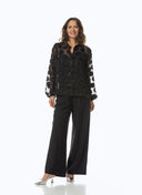 Blouses | Viscose Polyester | Tankuya | Black Dot - shop_name