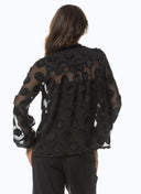 Blouses | Viscose Polyester | Tankuya | Black Dot - shop_name