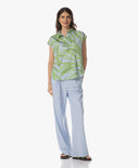 Bluse | Baumwolle | Kayo Dessin | leaves