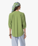 Blouse | Light Travel | Beni | Wasabi