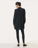 Bluse | Light-Travelqualität| Emi | Black-Blue