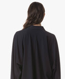 Blouse | Light Travel | Iwai | Black-Blue