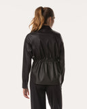 Blouse | Vegan Leather | Akita | Black