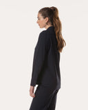 Blouse | Recycled Regular Travel | Rikuna | Black-Blue