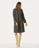 Jurk | Bonded Travel | Binko | Olive Night