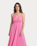 Jurk | Light Travel | Larkie | Fresh Pink