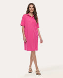 Jurk | Light Travel | Niko | Fuxsia