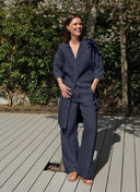 Dress | Linen | Lomitsy | Navy linen - shop_name