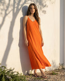 Kleid | Regular-Travelqualität | Taran | Burned Orange