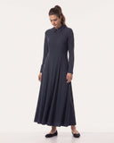 Jurk | Comfort Travel | Lujika | Black-Blue