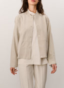 Jacket | Goat Suede | Chazy | Sand Suede - shop_name