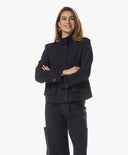 Jacke | Bonded-Travelqualität | Sanami | Black-Blue