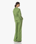 Blazer | Leinen-Lyocell-Mix | Vekari | green