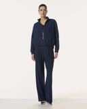 Jacket | Minicheck Bonded | Gurea | Blu Marine