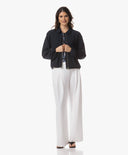 Jacket | Regular Travel | Hiyu | Black-Blue