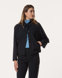 Jacket | Bonded Travel | Dairin | Black-Blue