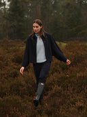 Jacket | Bonded Travel | Dairin | Black-Blue