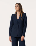 Blazer | Recycled Regular Travel | Goshiko | Black-Blue