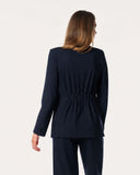 Blazer | Recycled Regular Travel | Goshiko | Black-Blue