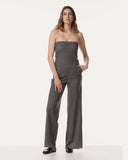 Jumpsuit | Regular-Travelqualität Print | Hibi Dessin | Dark Antra Stripe