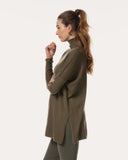 Knit | Cotton Knit | Tsuru | Olive Night
