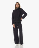 Hose | Comfort-Travelqualität | Koyuki | Black-Blue