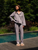Pantalon | Comfort Travel | Nanaka Dessin | Grey Structure
