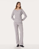 Hose | Comfort-Travelqualität | Masami Comfort | Mid Grey