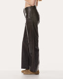 Pants | Lambsleather | Celyna | Brown