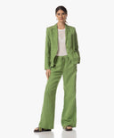 Hose | Leinen-Lyocell | Hirsako Washed | green